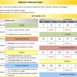 Planificación de la Pretemporada