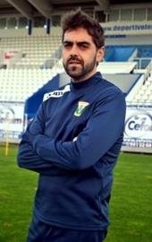 Cesar Ruiz, entrenador del "Infantil A" del CD Leganés