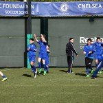 Chelsea FC Foundation: calentamiento prepartido dirigido por Jose Luis Martín Sáez